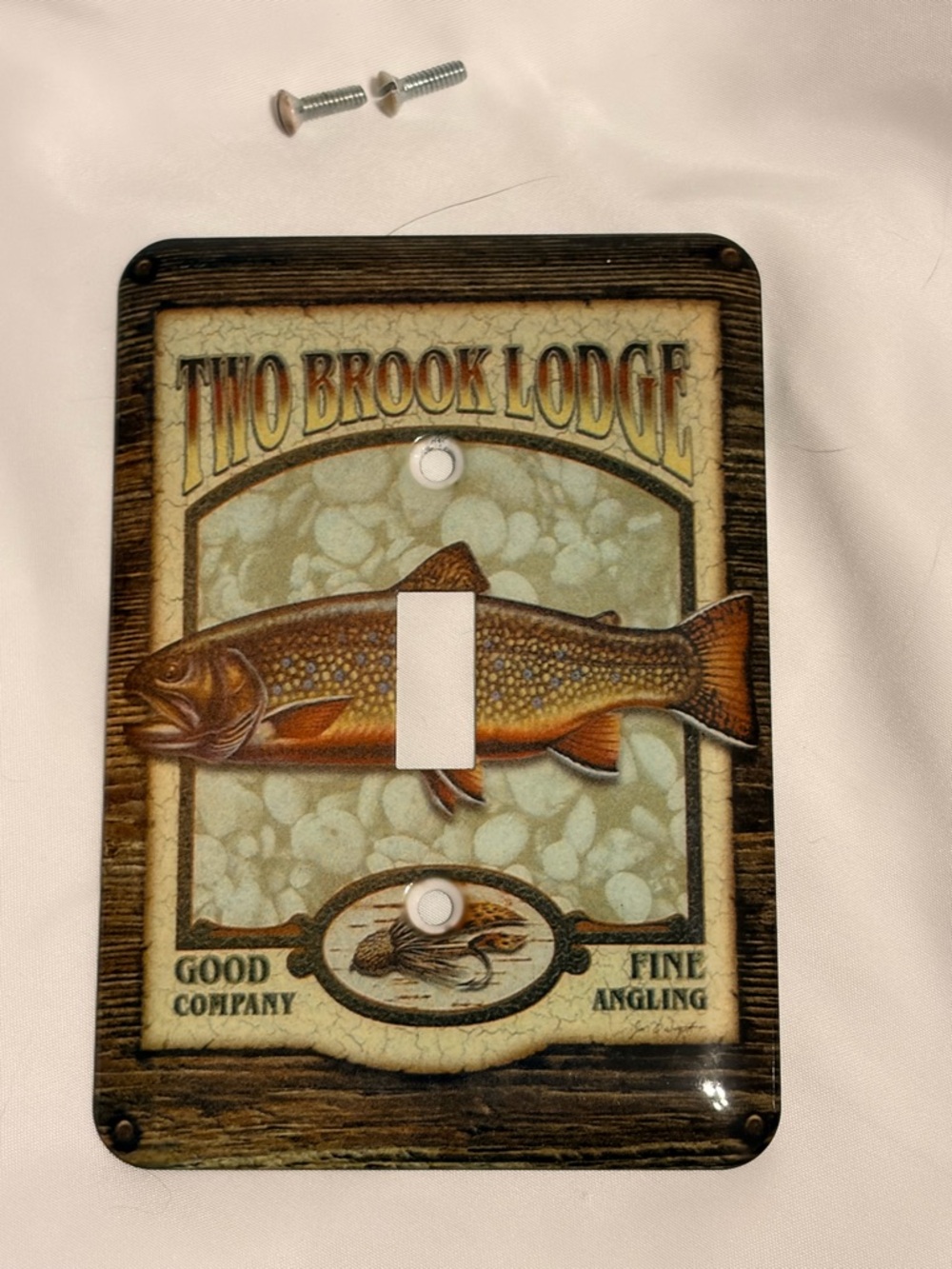Fishing Gear Themed Double and single Toggle Light Switch Covers - Multi Color - Picture 5 of 7